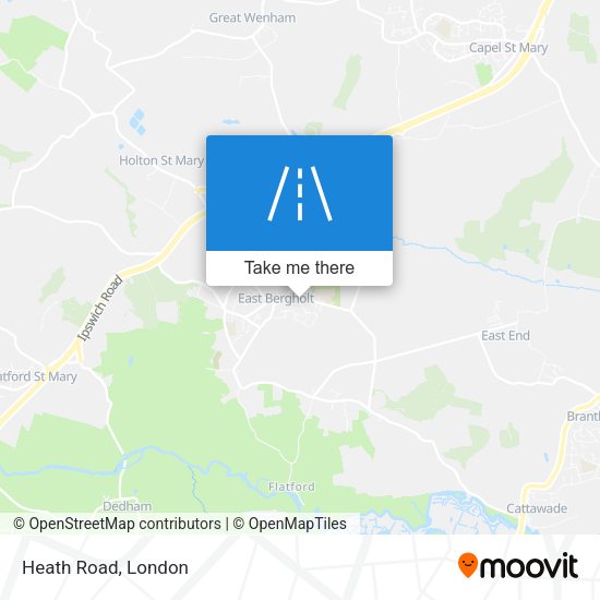 Heath Road map