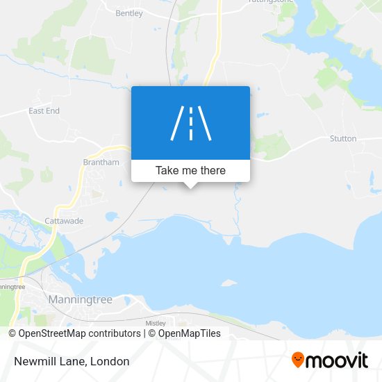 Newmill Lane map