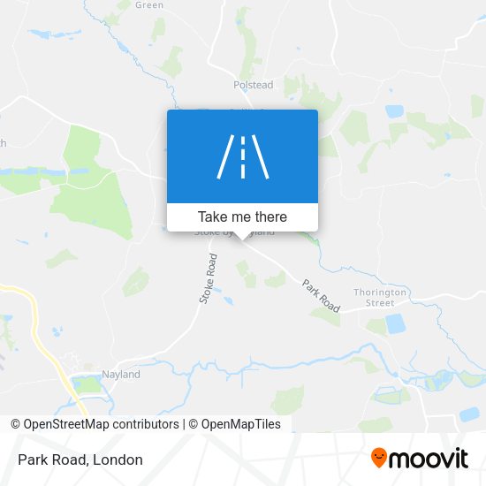 Park Road map