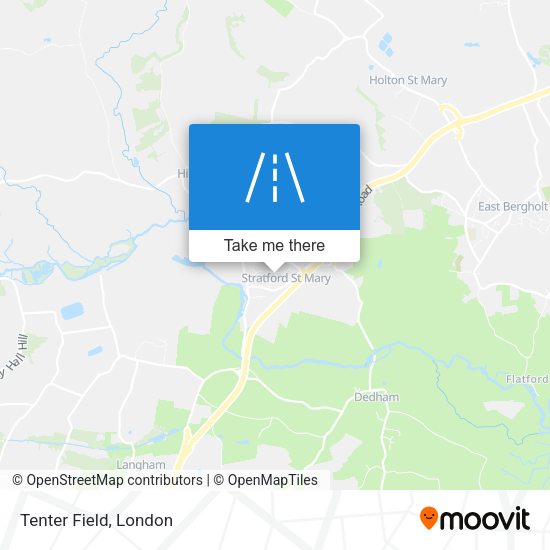 Tenter Field map