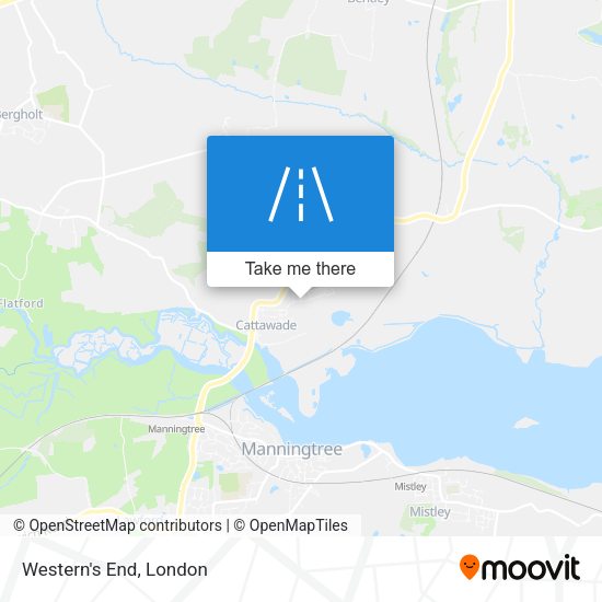 Western's End map