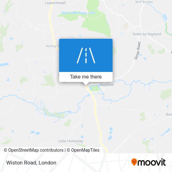 Wiston Road map