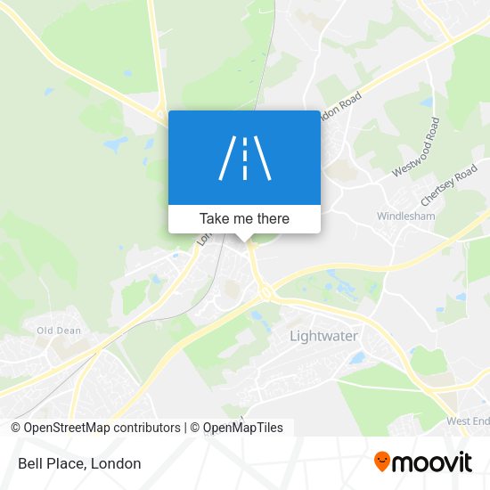 Bell Place map