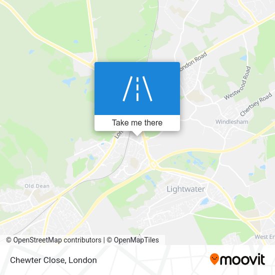 Chewter Close map