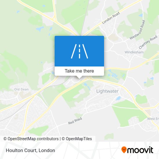 Houlton Court map
