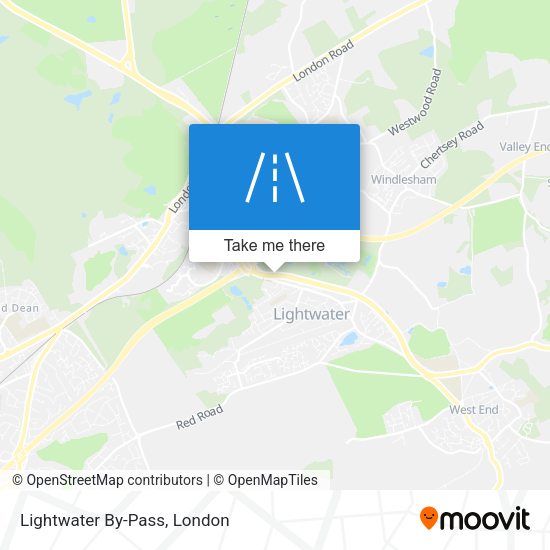 Lightwater By-Pass map