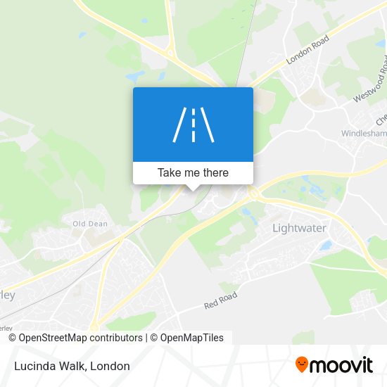 Lucinda Walk map