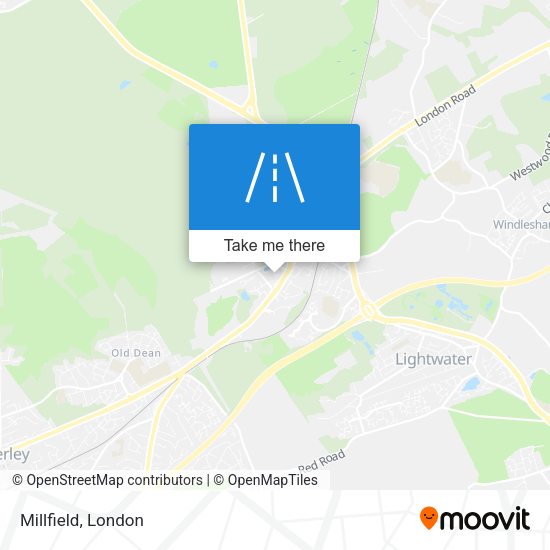 Millfield map