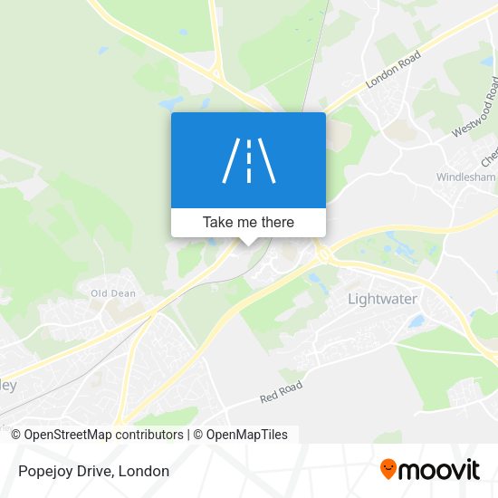 Popejoy Drive map