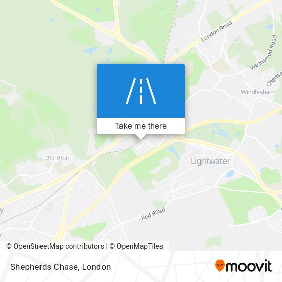 Shepherds Chase map