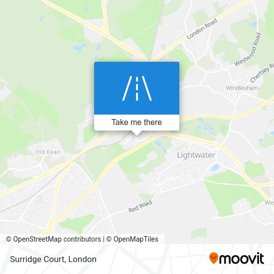 Surridge Court map