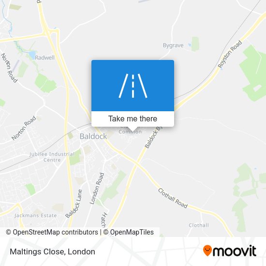 Maltings Close map
