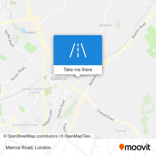 Mercia Road map