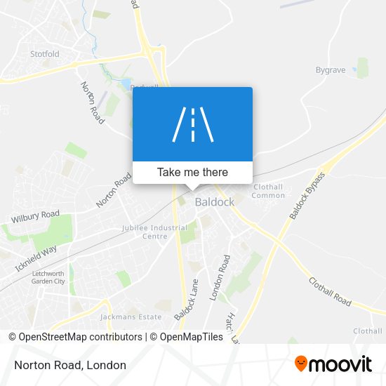 Norton Road map