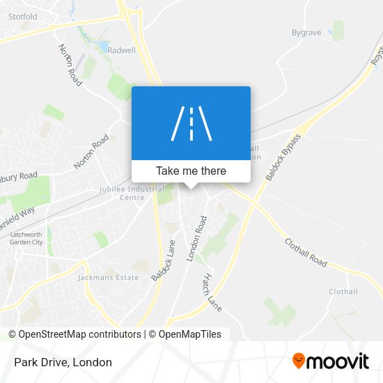 Park Drive map