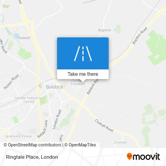 Ringtale Place map