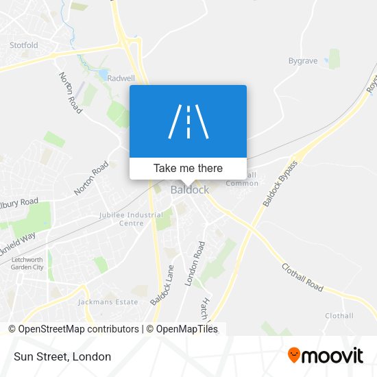 Sun Street map