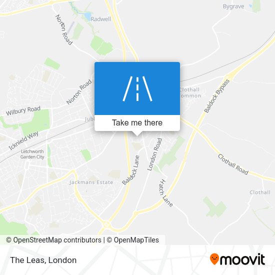 The Leas map