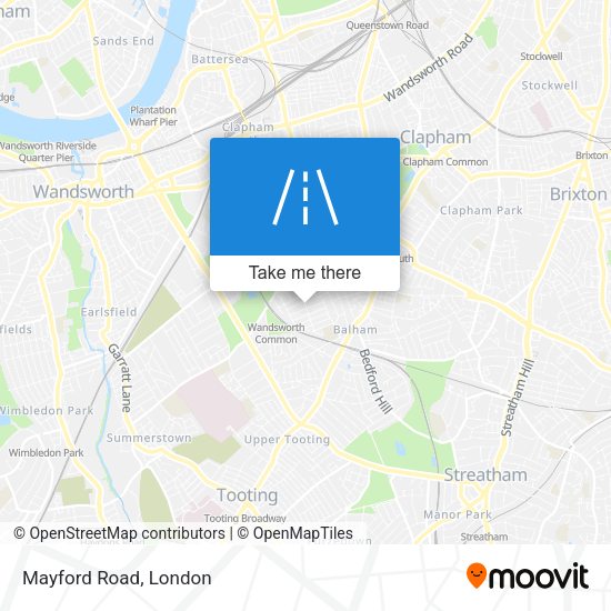 Mayford Road map