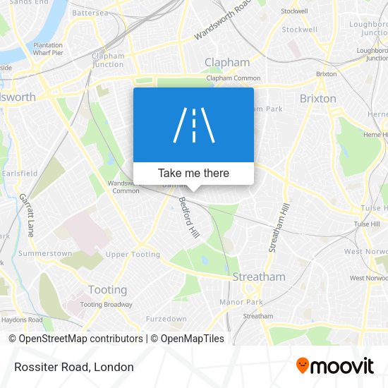Rossiter Road map