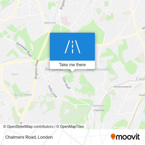 Chalmers Road map