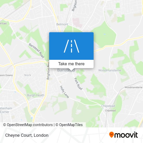Cheyne Court map