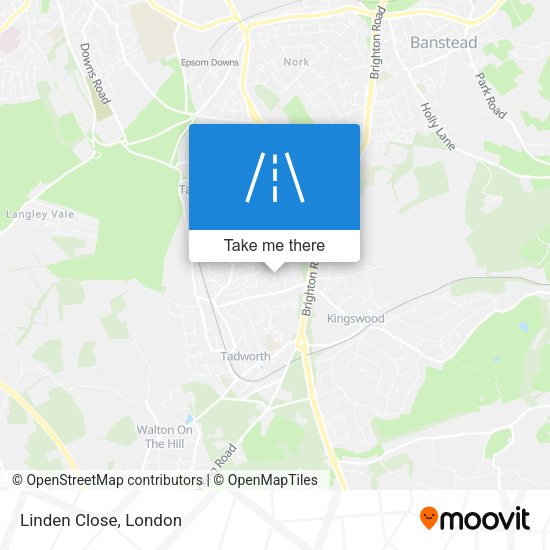 Linden Close map