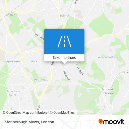 Marlborough Mews map