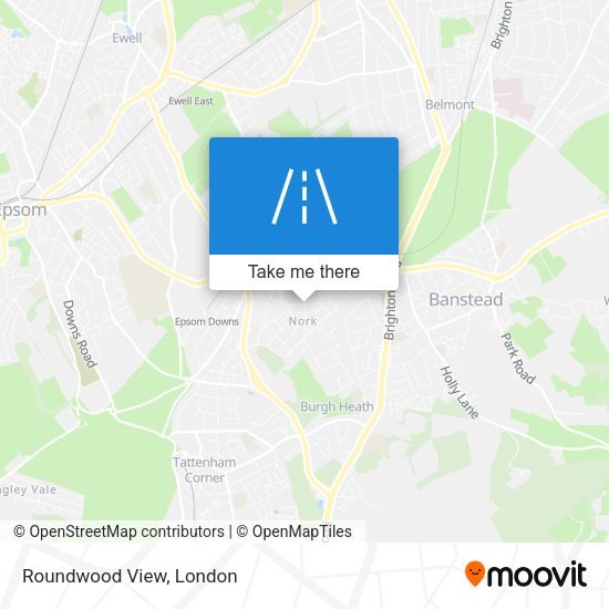 Roundwood View map