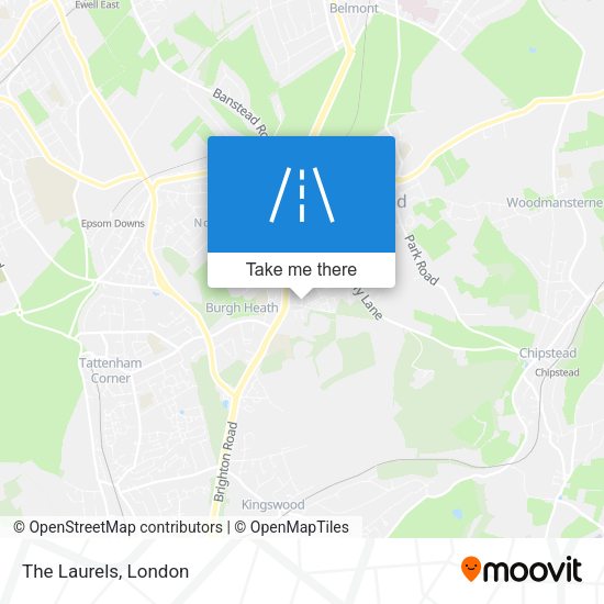 The Laurels map