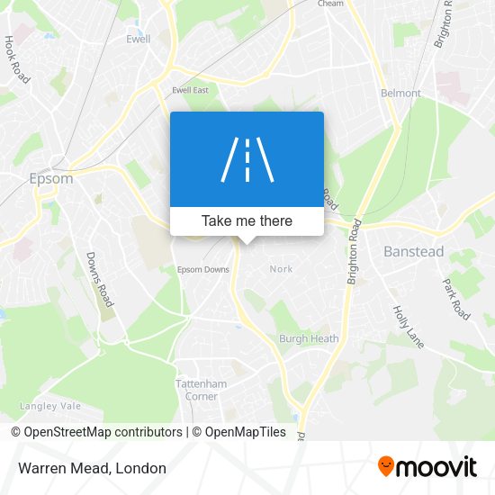 Warren Mead map