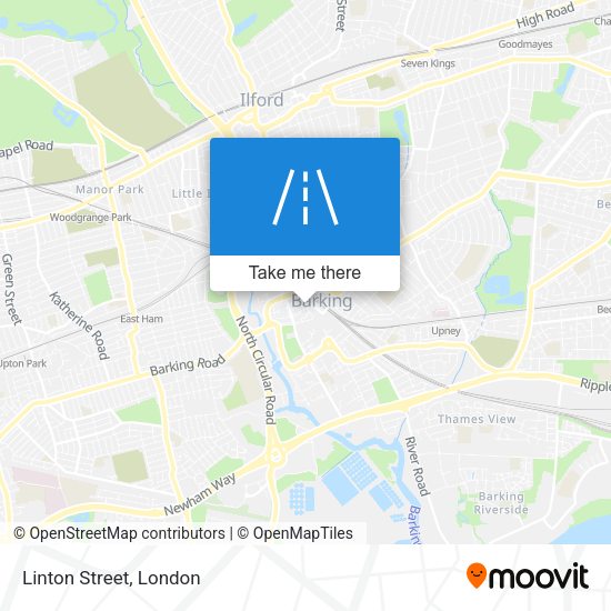 Linton Street map