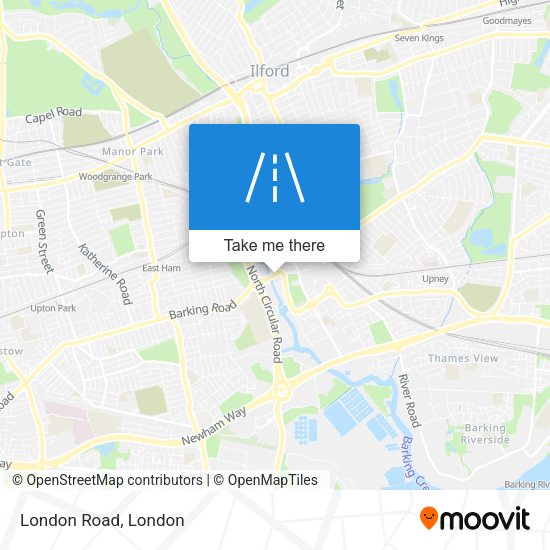 London Road map