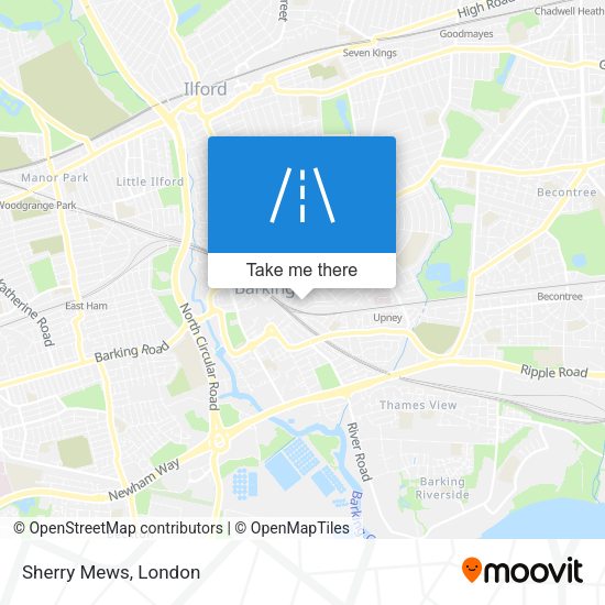 Sherry Mews map