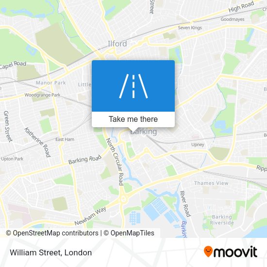 William Street map
