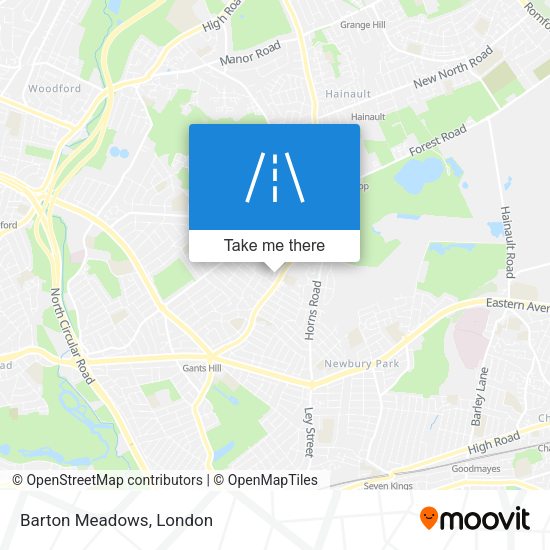 Barton Meadows map