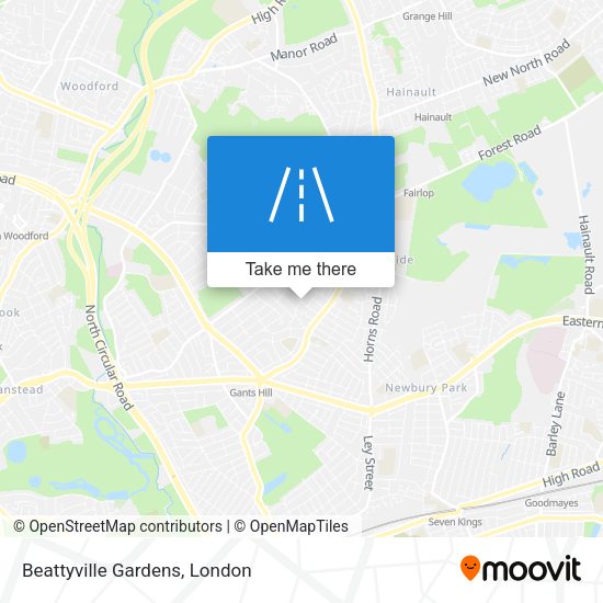 Beattyville Gardens map