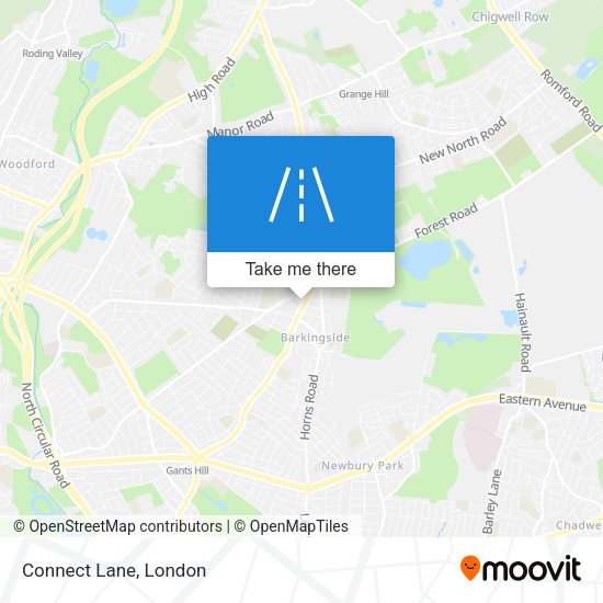 Connect Lane map