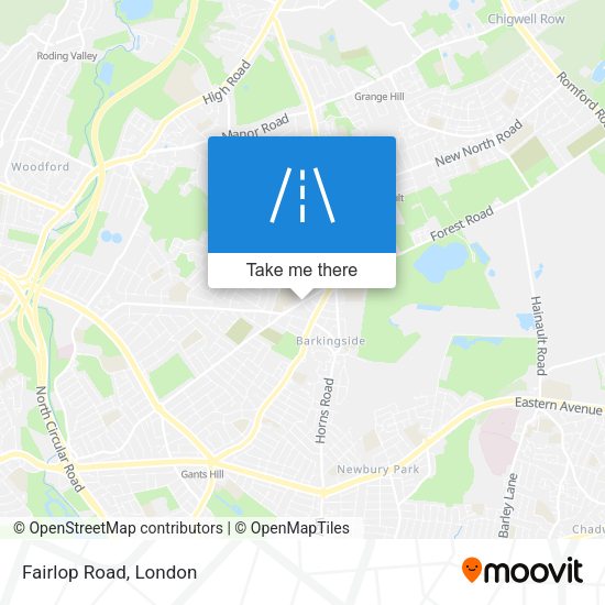 Fairlop Road map