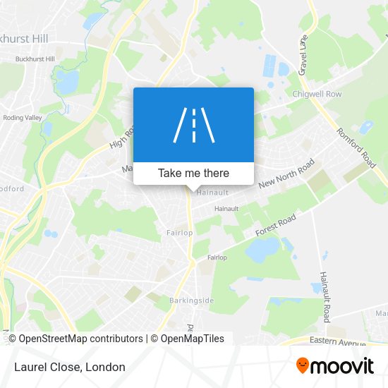 Laurel Close map