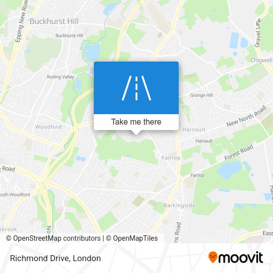 Richmond Drive map