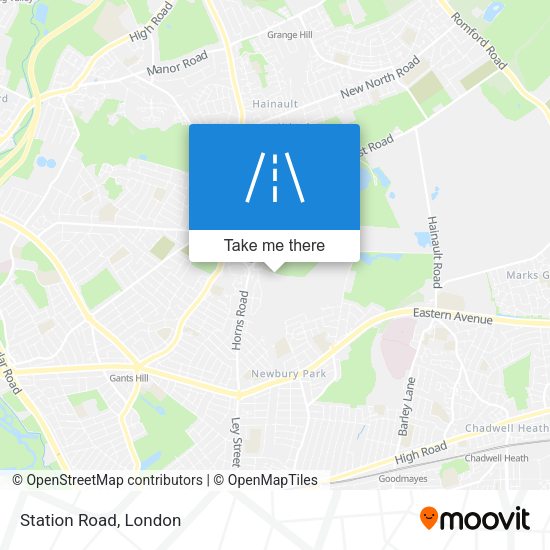 Station Road map