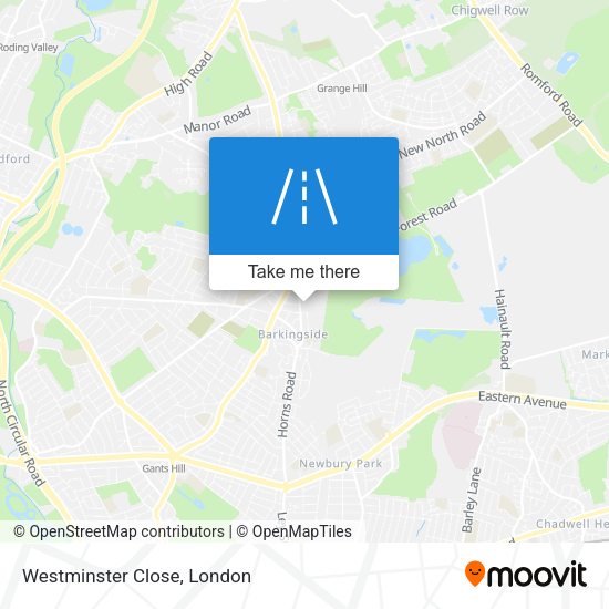 Westminster Close map