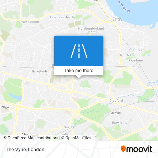The Vyne map
