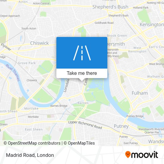 Madrid Road map