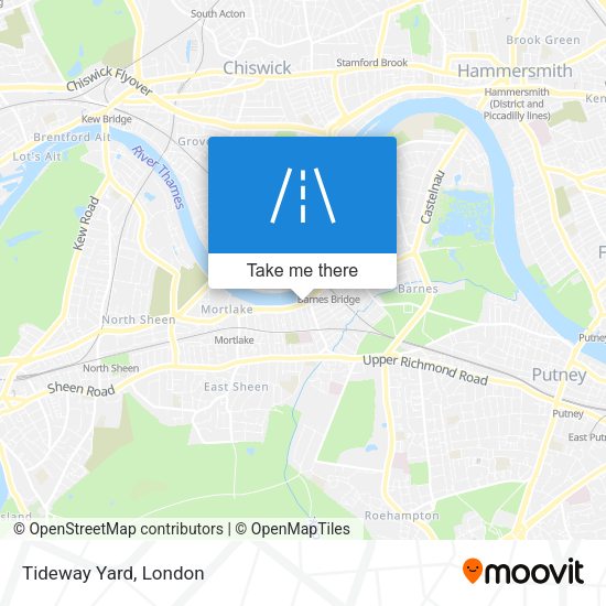 Tideway Yard map