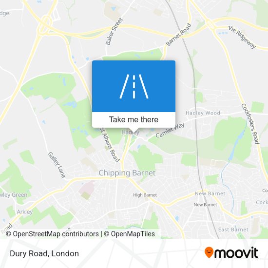Dury Road map