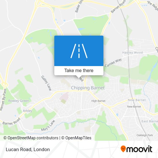 Lucan Road map