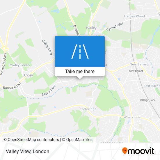 Valley View map