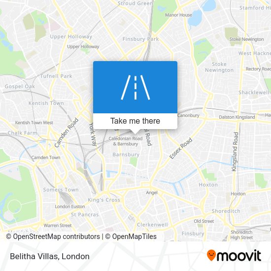 Belitha Villas map